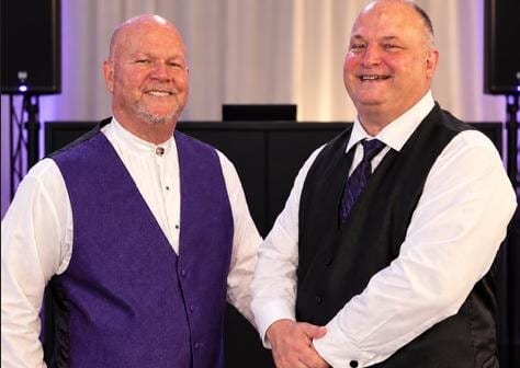 Professional wedding DJ setup at elegant venue